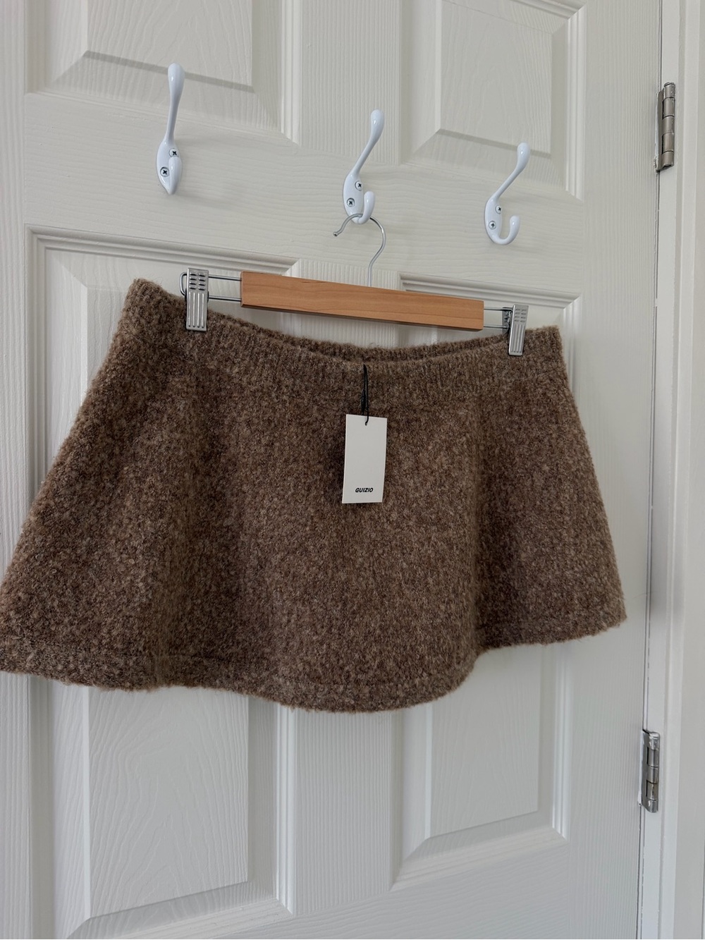 Danielle Guizio Brown Mini Skirt